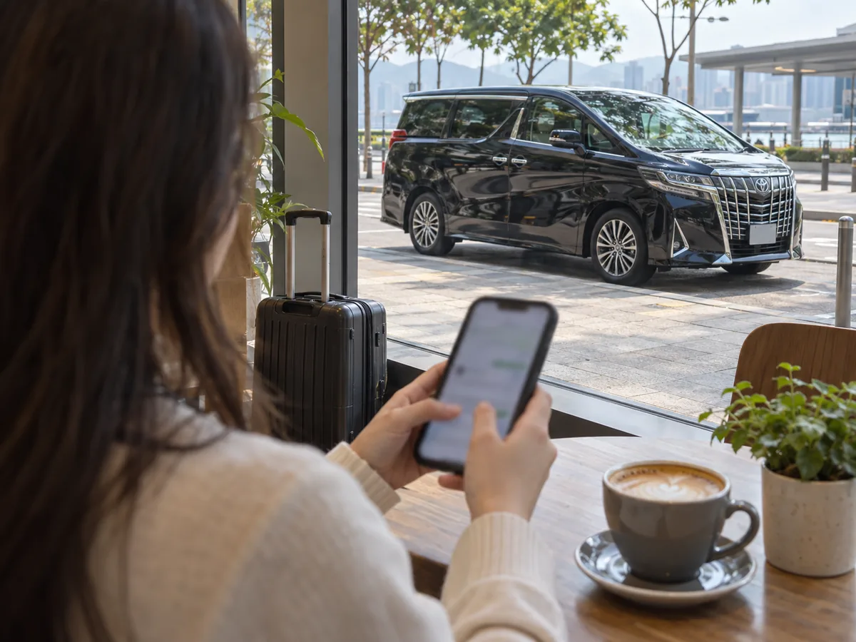 Coordinating a private transfer by phone